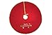 Clever Creations 30 Inch Christmas Tree Skirt Decoration, Large Merry Christmas Mat Holiday Décor