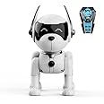 Remote Control Robotic Dog - Dancing, Singing, Touch Interaction Toy - Intelligent Dog with Programming Mode - Perfect for Kids Ages 3+