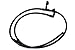 2008-2010 Ford F250 F350 Super Duty Windshield Washer Hose & Jet Nozzles OEM