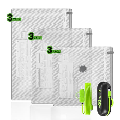 Zuschlagen lohnt sich! Bei 22,08€ macht man mit Vakuumbeutel Set 9-tlg mit... einen guten Schnitt. Lohnt sich definitiv!