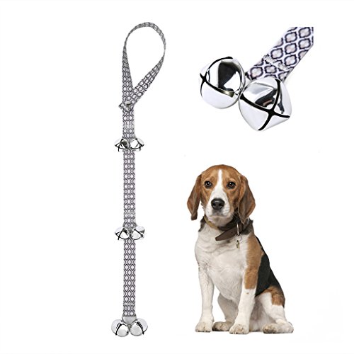 Pet Heroic Dog DoorBells for Potty Training & House Training, Unique Style & Premium Quality, Loud & Crisp DoorBells, Adjustable Door Bell Length for Small, Medium and Large Dogs