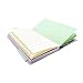 Jaeske Portable Mini Smiley Diary Notebooks for School and Note Taking 100 Sheets Per Small Notebooks with Elastic Set of 6