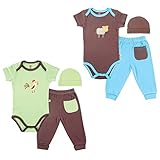 Hudson Baby Bamboo Layette Set