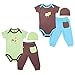 Hudson Baby Bamboo Layette Set