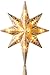 National Tree Company Pre-lit Artificial Christmas Tree Topper | Includes Pre-strung Multi-Color LED Lights | Bethlehem Star - 11 Inch, Multi-Color