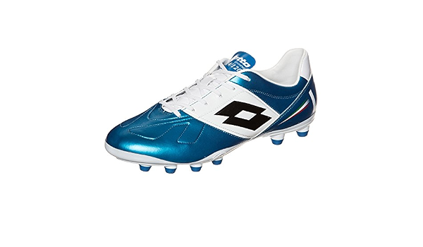 Lotto Stadio POTENZA Luca Toni 10 + FG Botas de fútbol para hombre blanco /  azul Talla:9,5 US - 42,5 UE : Amazon.es: Zapatos y complementos
