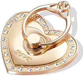 Cell Phone Ring, Universal Metal Finger Phone Ring Stand Holder For Mobile Phone Grips, Heart Phone Ring Creols 2319781