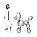 Fatboy Inflatable Poodle Dolly Decor, Silver