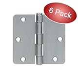 Cosmas Satin Nickel Door Hinge 3.5