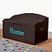 Personalized Dibsies Modern Expressions Toy Box - Espresso (Signature Series - Boys)