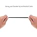 Ailun Micro USB Cable 10ft 3Pack High Speed 2.0 USB A Male to Micro USB Sync Charging Nylon Braided Cable for Android Phone Charger Cable Tablets Wall and Car Charger Connection BlackGrey