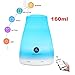 Lagunamoon essential oil diffuser,bluetooth app control aroma diffuser with 2 essential oils electric cool mist aromatherapy auto shut off function for office/home/bedroom/baby room