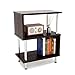 Bestier Side Table 3 Tier S-Shaped, Small Nightstand Bedside Table End Table with Storage Shelves for Bedroom, Sofa Table Coffee Table, Modern Design, Easy Assemble and Sturdy