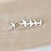 Mismatched Flock of Birds Earrings in Sterling Silver 925