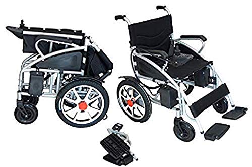 2019 New Comfy Go Lightweight Foldable Lead Acid Battery Electric Power Wheelchair