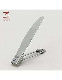 Keith Titanium ti5304   Cuchillo plegable (2 unida