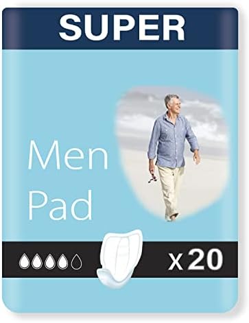 ViraCare 20 x Incontinence Pads Men with Adhesive Strip | Provides