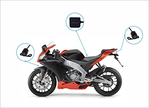 Biker s Camera, SYKIK rider SYBC6L Motorcycle Action Camera, Sport camera and DVR. Front camera and back camera .