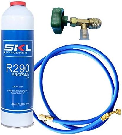 Reporshop Gas Refrigerant R290 Hose Valve 370 G Propane Can Disposable Amazon De Kuche Haushalt