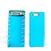 Dreamyth DIY USB Mobile Power Bank Charger Case Pack 8pcs 18650 Battery Holder For Phone (Blue)