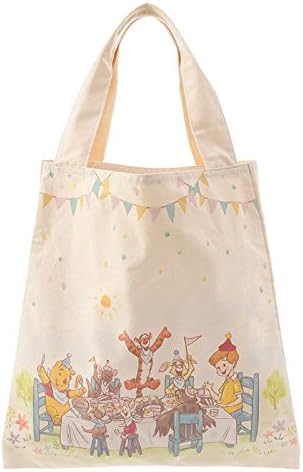 Amazon ディズニーストア 公式 トートバッグ プー フレンズ ダブル Pooh S Day Disney ディズニー トートバッグ