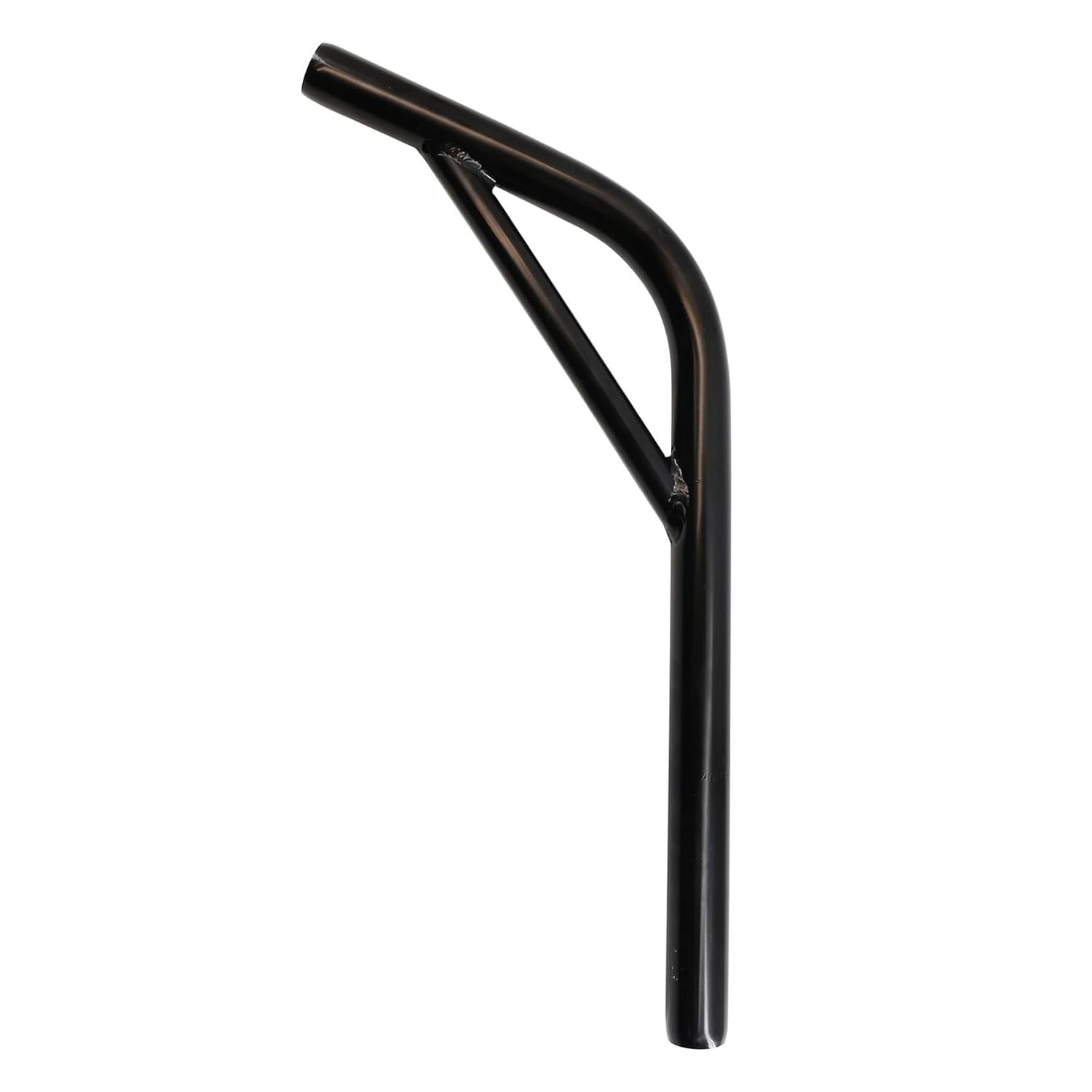 SENQI Bike Seat Post with Support, Steel Lay Back BMX Bicycle Seat Post w/Support, Multiple Sizes(Black, 22.2 * 350mm)
