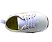 Kuner Baby Girls White Canvas Rubber Sole Sweet Sneaker Outdoor First Walkers Shoes