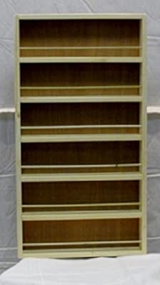 Amazon Com Door Mount Spice Rack 24 Door Natural Kitchen