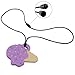 V-TOP Silicone Chew Necklaces for Sensory Girls, 4 Pack Chewy Necklace Sensory Kids, ADHD, Autism, SPD, Special Needs, Pink
