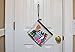 Clear Travel Bag with Heavy Duty Transparent Plastic Pouch, Zipper & Carry Strap - Water Resistant Great for Day Trips, Beach, Pool or Sporting Events. Stands Up for Easy Loading – Black Trim (CTBMSB)