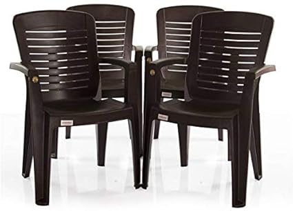 VARMROA Ergo Chair (Set of 6)(Dark Brown)