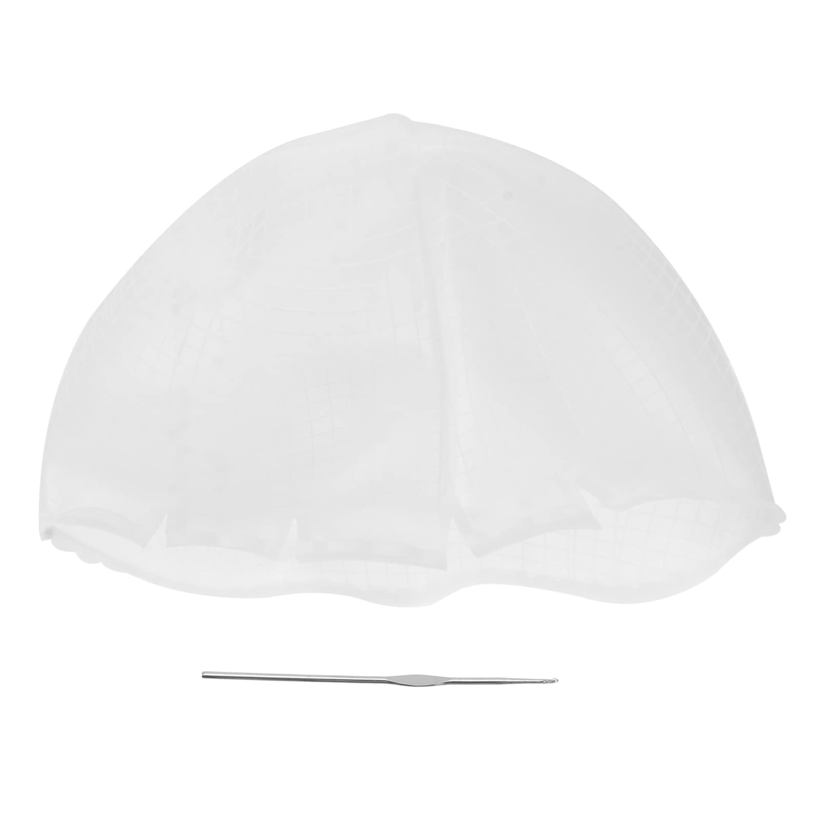 Beaupretty Hair Dye Caps Professional Silicone Highlighting Caps Frosting Tipping Hair Coloring Caps With Hooks Hair Salon Tools