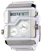 Diesel Men's DZ7179 White SBA Analog-Digital Silver Dial Watch