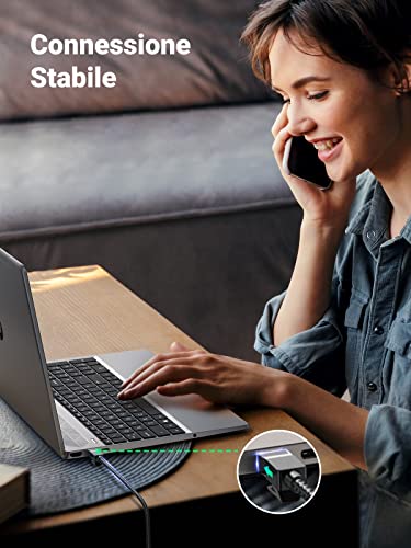 UGREEN NASync DXP2800 2-Bay NAS Server mit Cat 8 LAN Kabel, Intel N100 Quad-Core, 8GB DDR5, 2,5GbE LAN, 2×M.2 NVMe-Steckplätze, 4K HDMI, (Diskless) 8