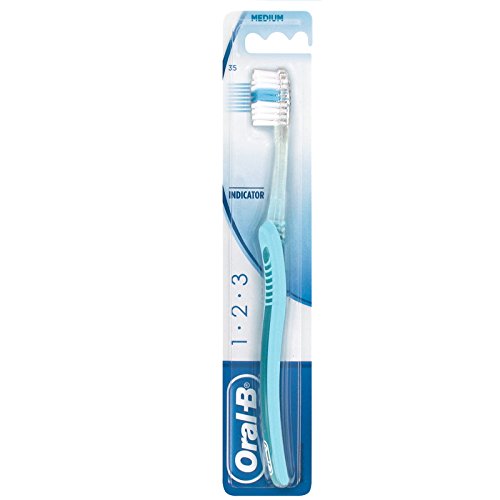 3x Oral-B Indicator 35 Toothbrush Medium (Pack of 3)