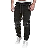 Chen Mens Jogging Sport Harem Pants Skinny Slim Fit Training Trousers Sweatpants