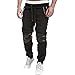 Chen Mens Jogging Sport Harem Pants Skinny Slim Fit Training Trousers Sweatpants