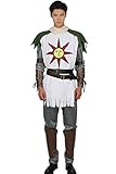 Solaire Costume Sun Warrior Outfit for Halloween Cosplay L