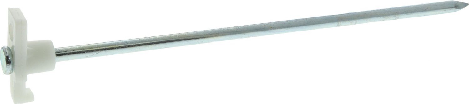 SE 910NRC 10-1/2” Metal Tent Peg with Glow-in-The-Dark Stopper