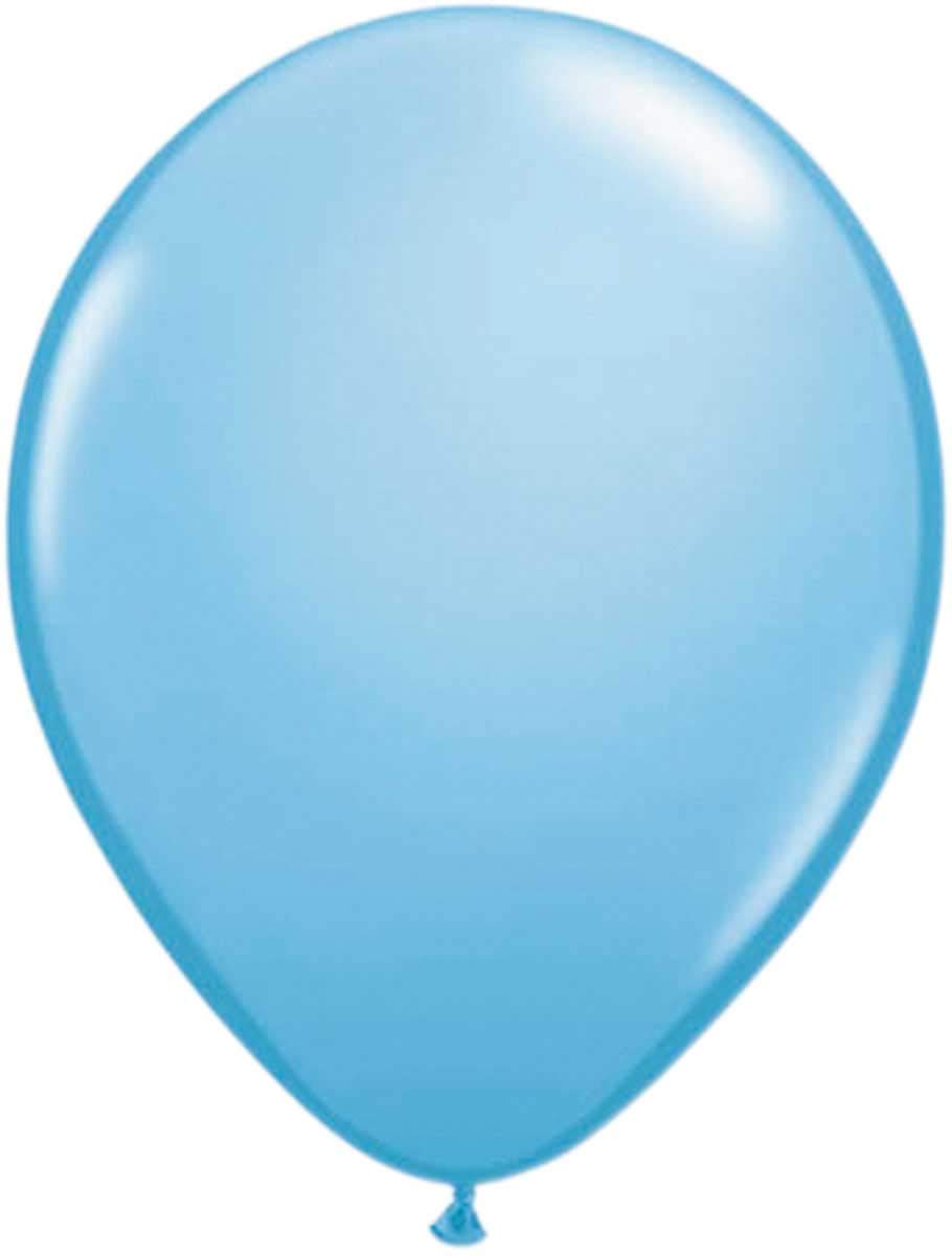 Folat 08107 Light Blue Color Latex Balloons-12In / 30cm-100 Pieces, Costumes — image 1