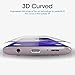amFilm Full Adhesive Glass Screen Protector for Samsung Galaxy S9 (2018) Tempered Glass, 3D Curved, with Application Tray