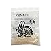 Angzhili 10 Bag Dental Orthodontic Rubber Bands,Elastic Rubber Bands,Orthodontic Supply 3.5 Oz (3/16