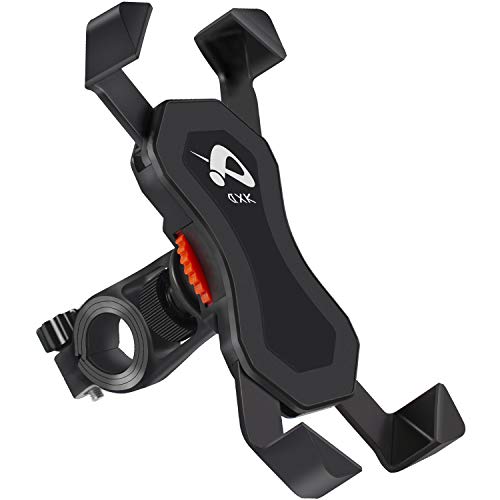 DXK Fahrrad Handyhalterung, 360 ° Drehung Universal verstellbare Halterung für Fahrrad, Motorrad, Motorrad, Moped…