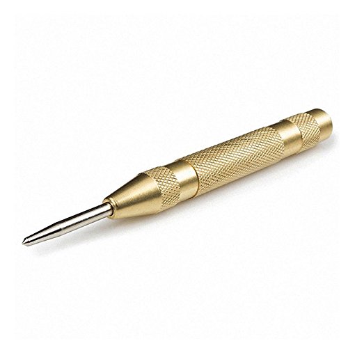 UTP New 5 Automatic Center Pin Punch Spring Loaded Marking Starting Hole Tool Gold L15