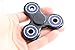 WeFidget's Anxiety Fighter Bluecap Fidget Spinners, 1-3 Minute Spin Time, Hybrid Ceramic Bearings (Black)