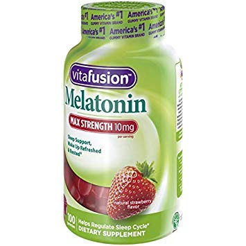 Vitafusion Max Strength Melatonin Gummies, 100 CT