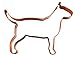 No. 1 Bull Terrier Copper Cookie Cutter