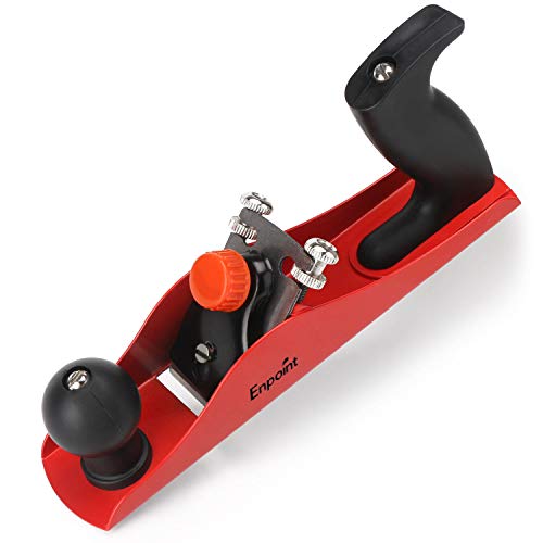 Wood Bench Planer, EnPoint Adjustable Hand Planer with 2inch Edged Blade & 9-1/3 inch Flat Base Cast for Woodworking, Perfect for Smoothing Wood Table Chair Leg Surface, Gift for Carpenter Woodcarver - Thumbnail 7