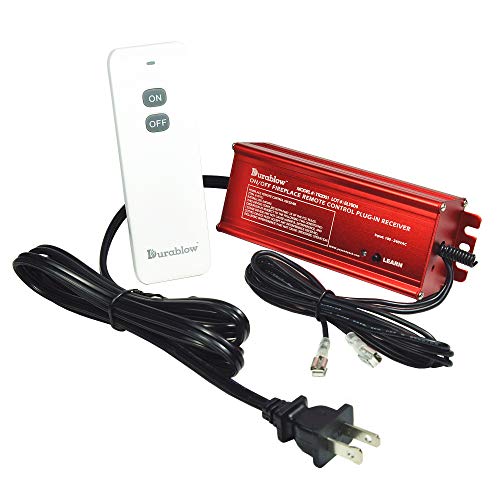 Durablow TR2001 Gas Fireplace On/Off Remote Control Kit for Millivolt Valve or Electronic