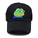 Boy Sad Frog Pepe Life Sucks Strapback Baseball Cap Embroidery Meme Snapback Visor Dad Hat Adjustable